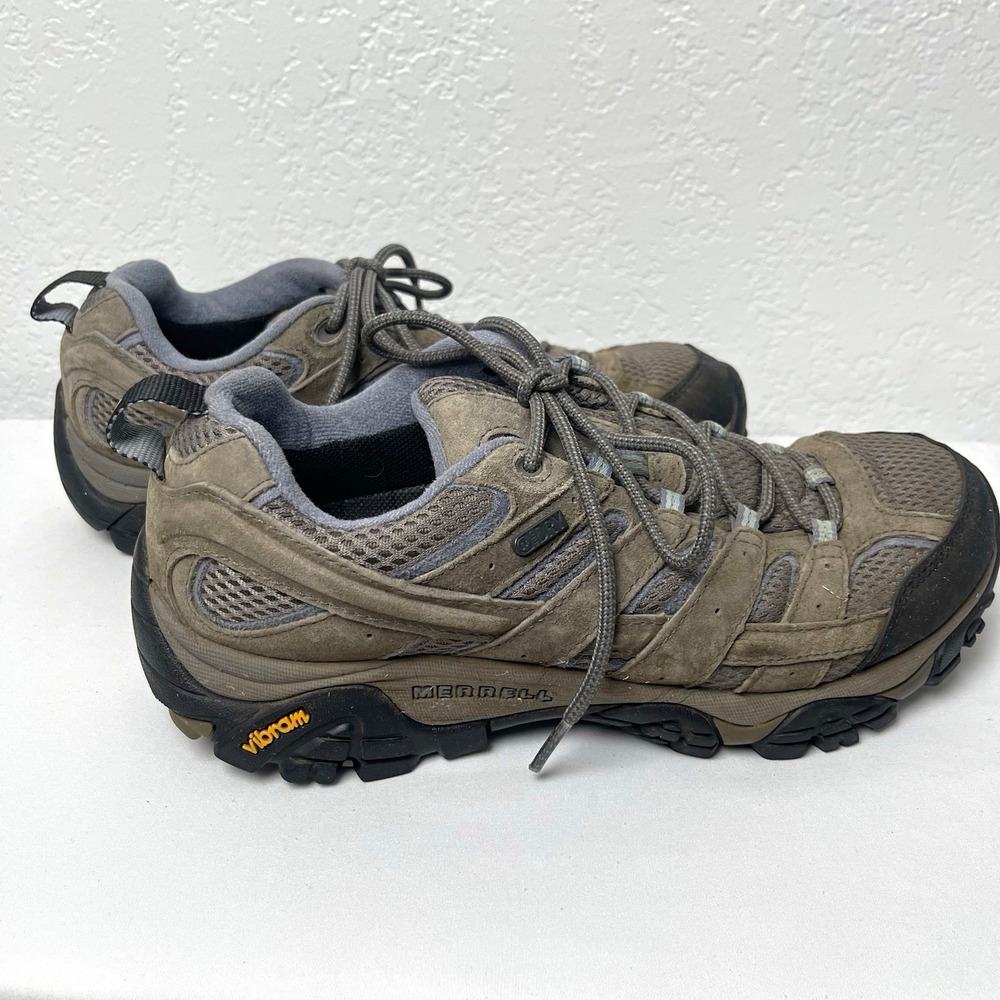 Merrell Granite Vibram Hiking Shoes Gray/Black  Womens 10 M US